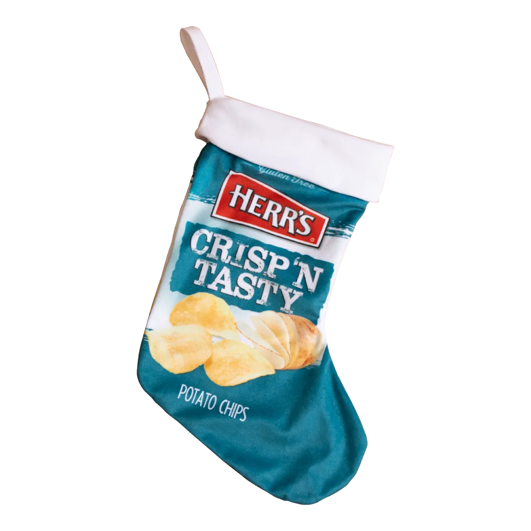 Herr's Holiday Stocking julstrumpa chipmotiv 33 cm