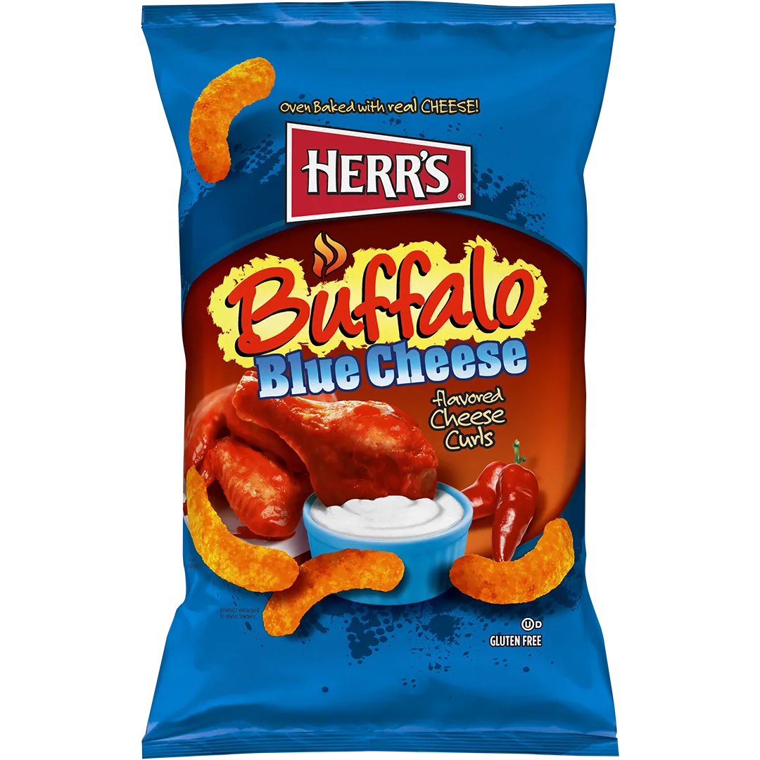 Herr's Cheese Curls ostbågar ostsmak