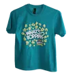 Herr's What's Poppin T-shirt med popcornmotiv