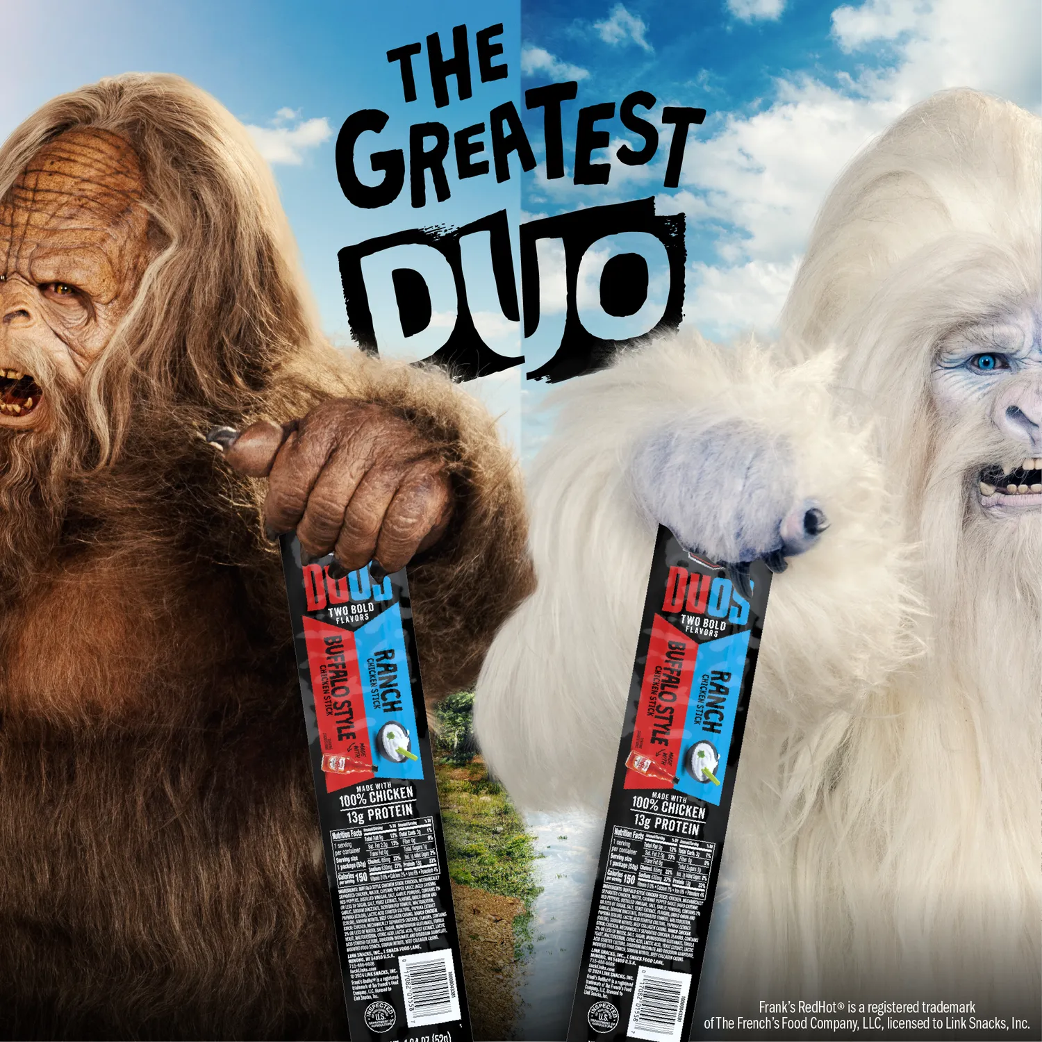 Jack Link's Duos Buffalo Ranch kycklingsticks starka