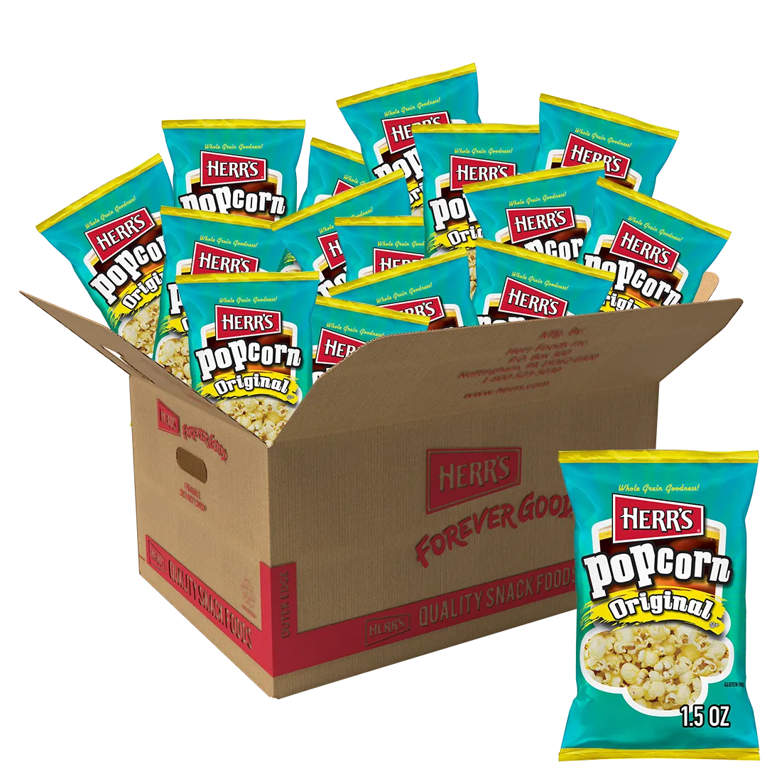 Herrs Original popcorn smörsmak
