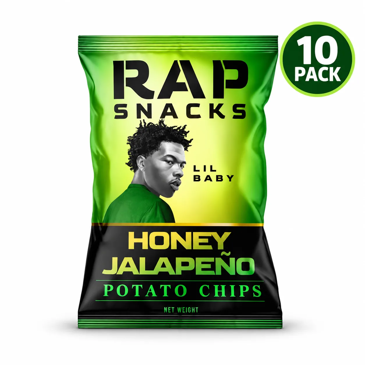 Rap Snacks Lil Baby potatischips