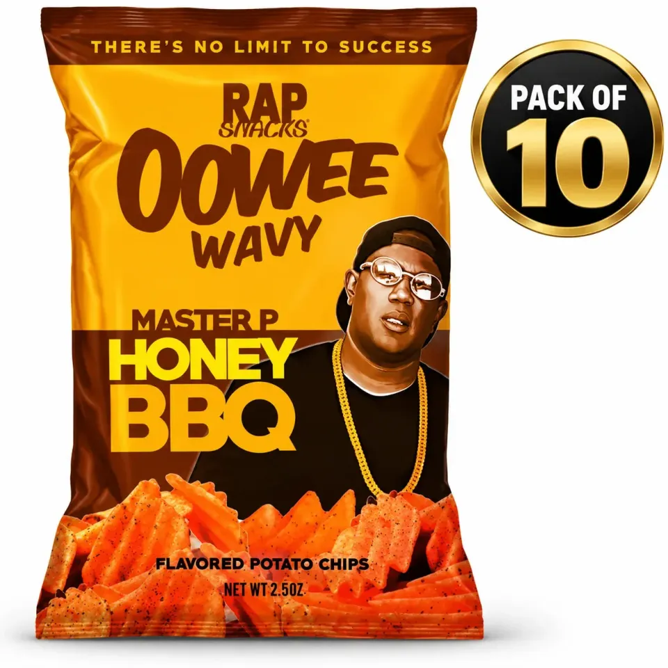 Rap Snacks Master P Honey BBQ potatischips honung