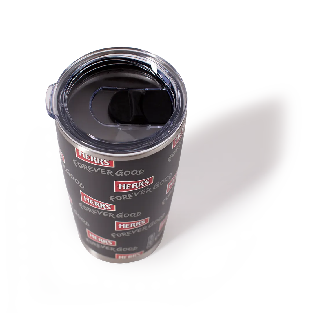 Herr's Forever Good Travel Tumbler resemugg med lock