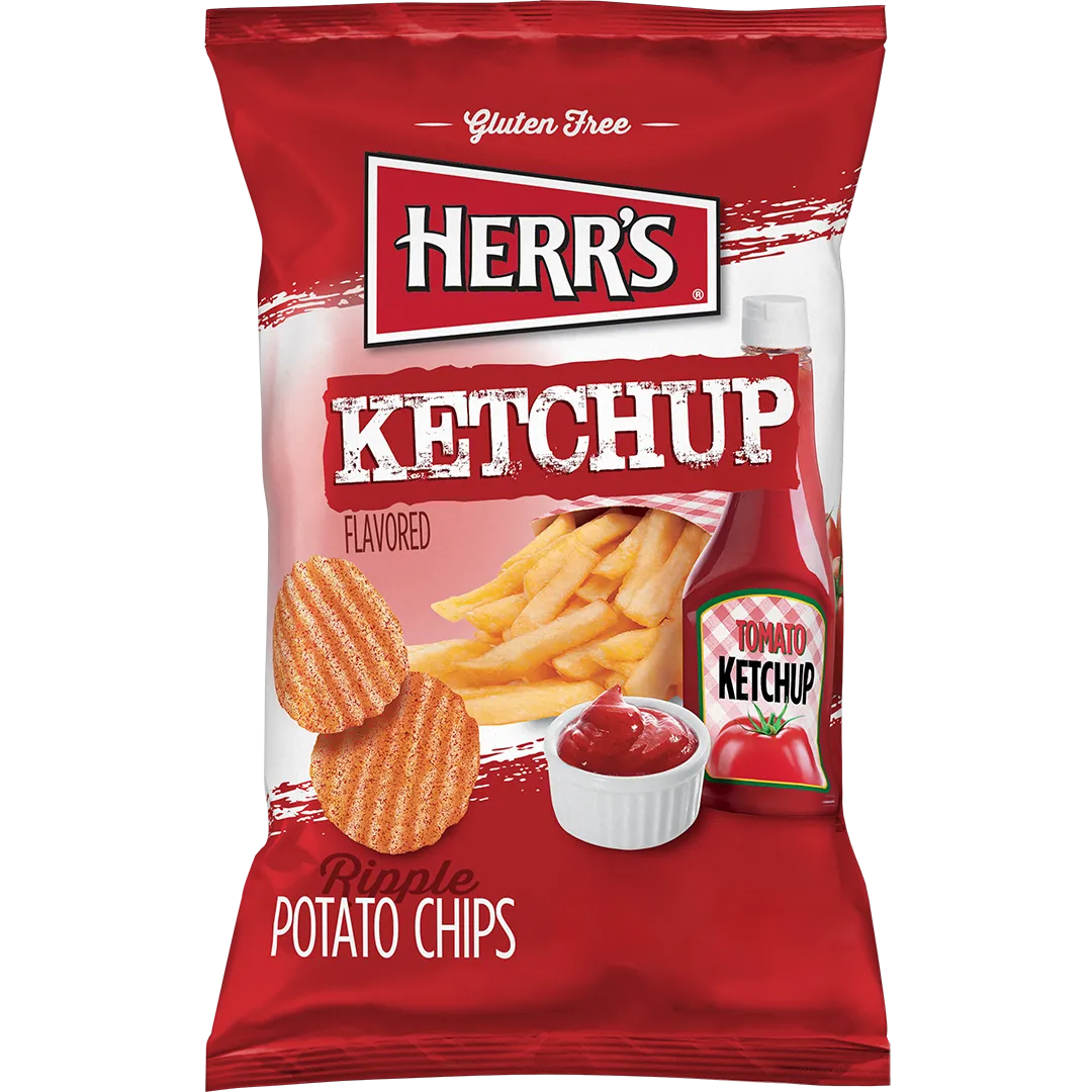 Herrs Creamy Dill Pickle Ripple potatischips
