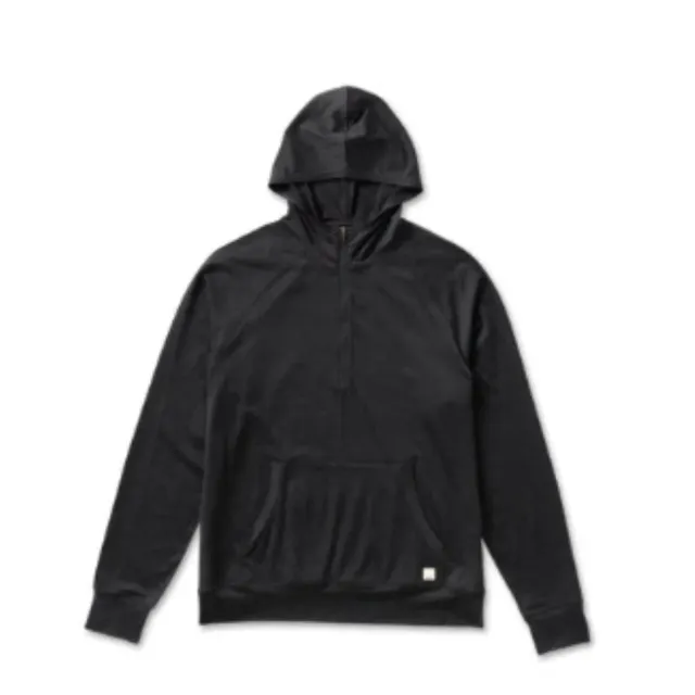 Chomps Vuori Chomps Logo Black Half Zip sweatshirt