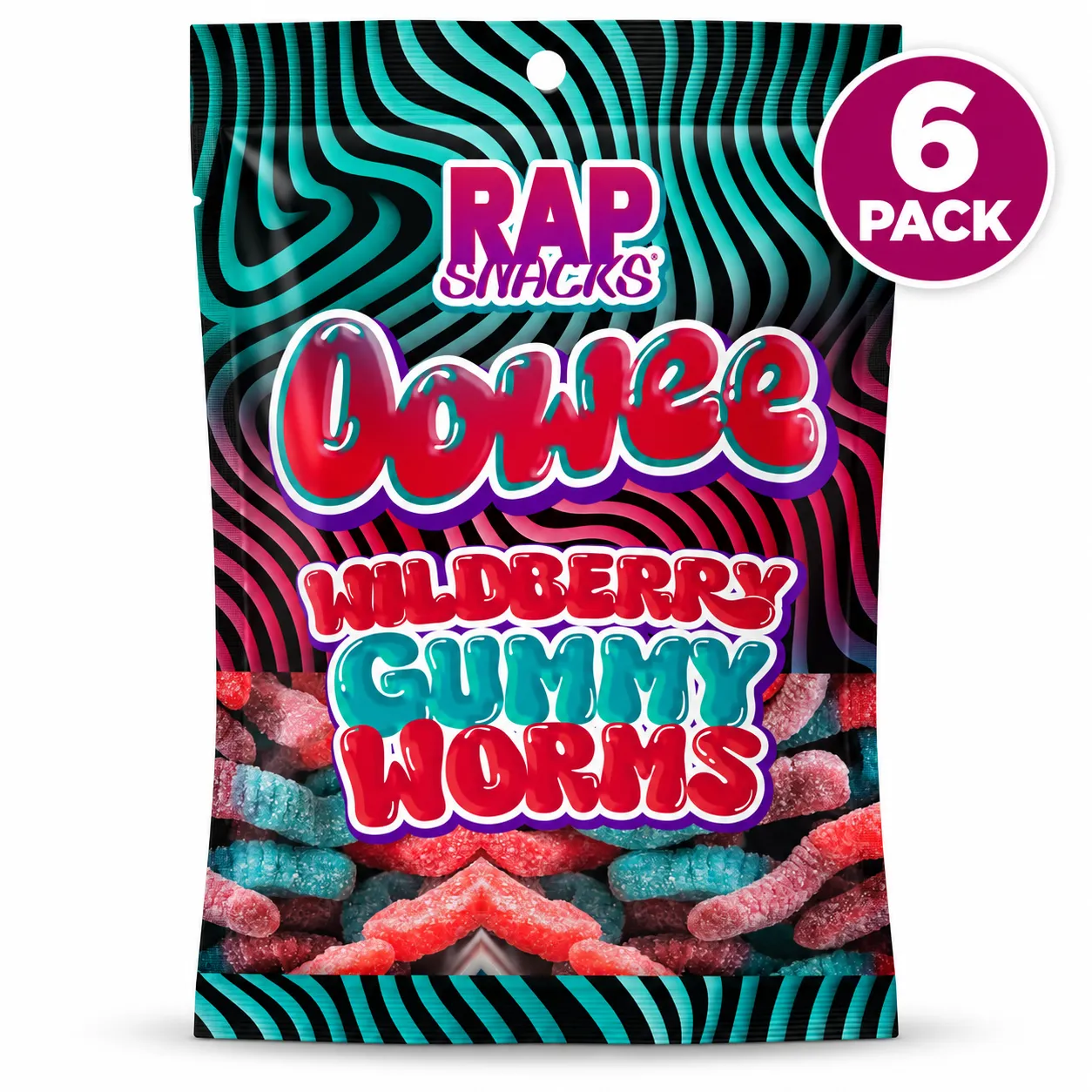 Rap Snacks Oowee vingummimaskar