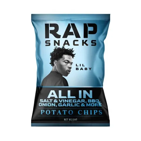Rap Snacks Lil Baby potatischips