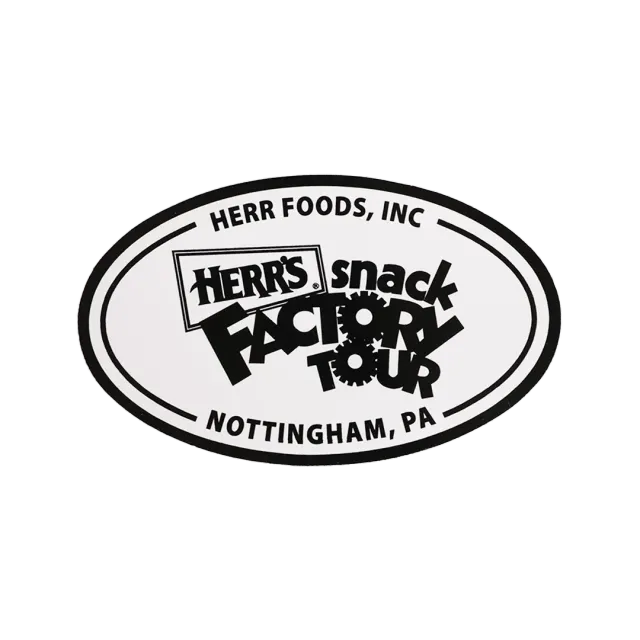 Herrs Snack Factory Vinyl Sticker vinylklistermärke