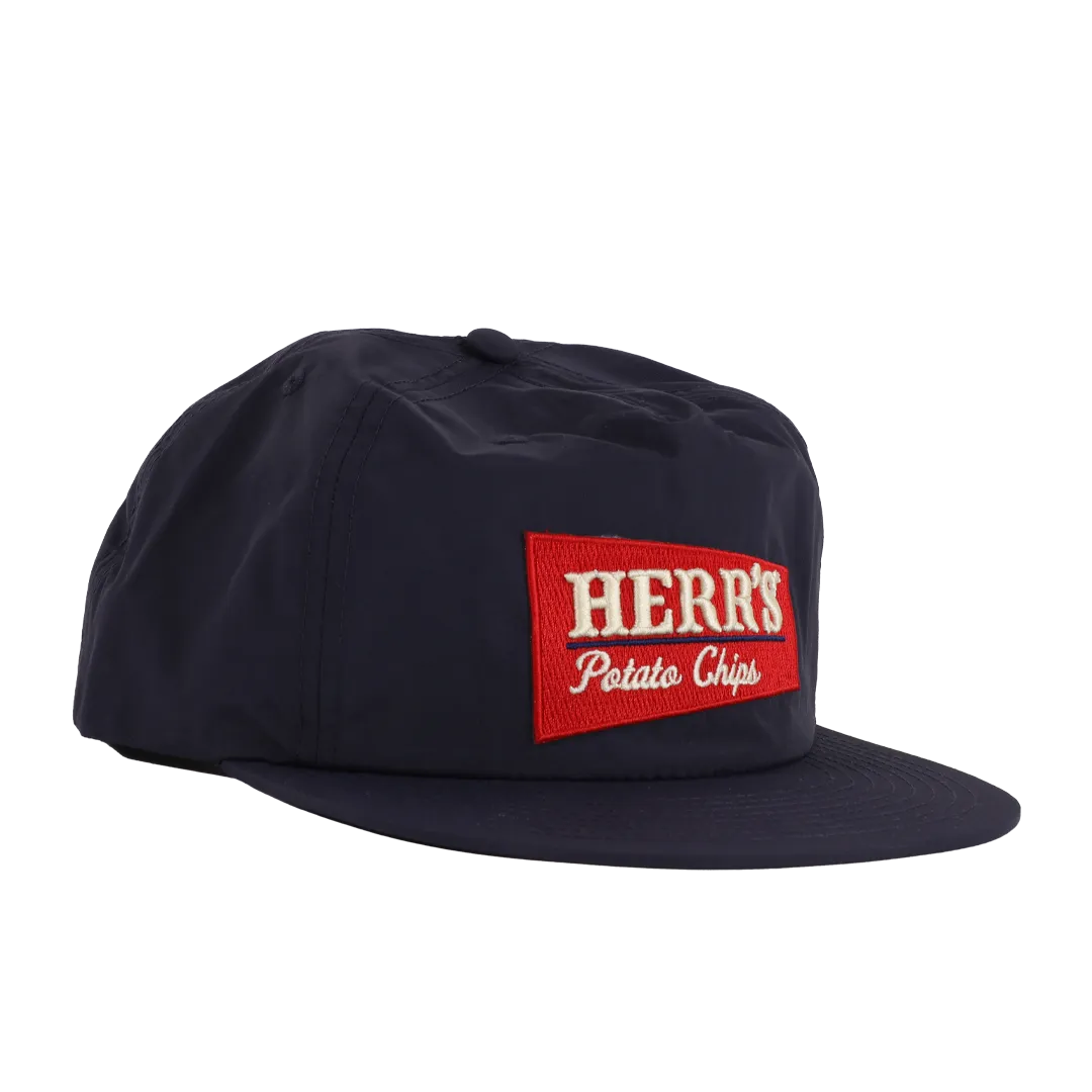 Herrs Navy Chips Hat keps marinblå med justerbar passform