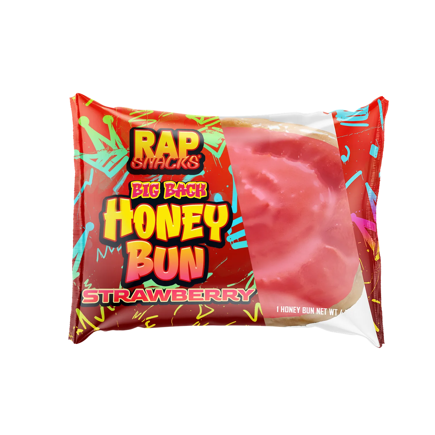 Rap Snacks Big Back Honey Buns