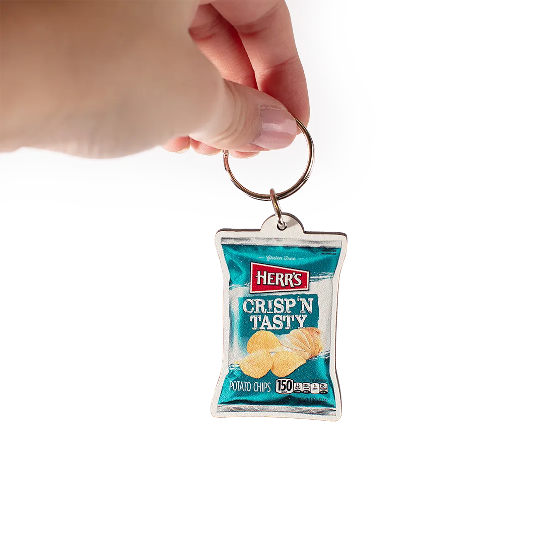 Herrs Chip Bag Keychain nyckelring chipspåse