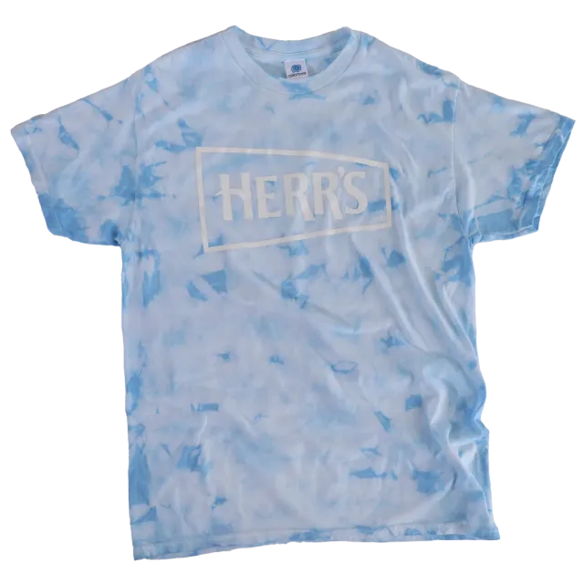 Herrs Adult Tie Dye T-Shirt t-shirt i bomull