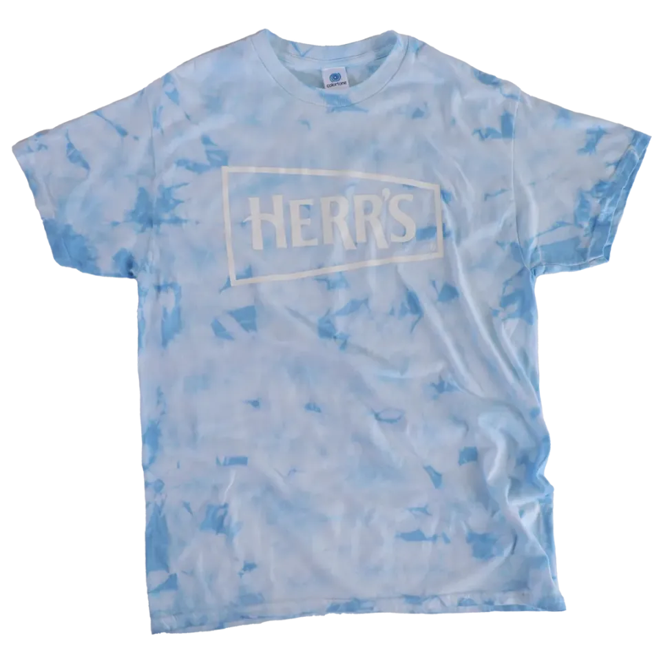 Herrs Adult Tie Dye T-Shirt t-shirt i bomull