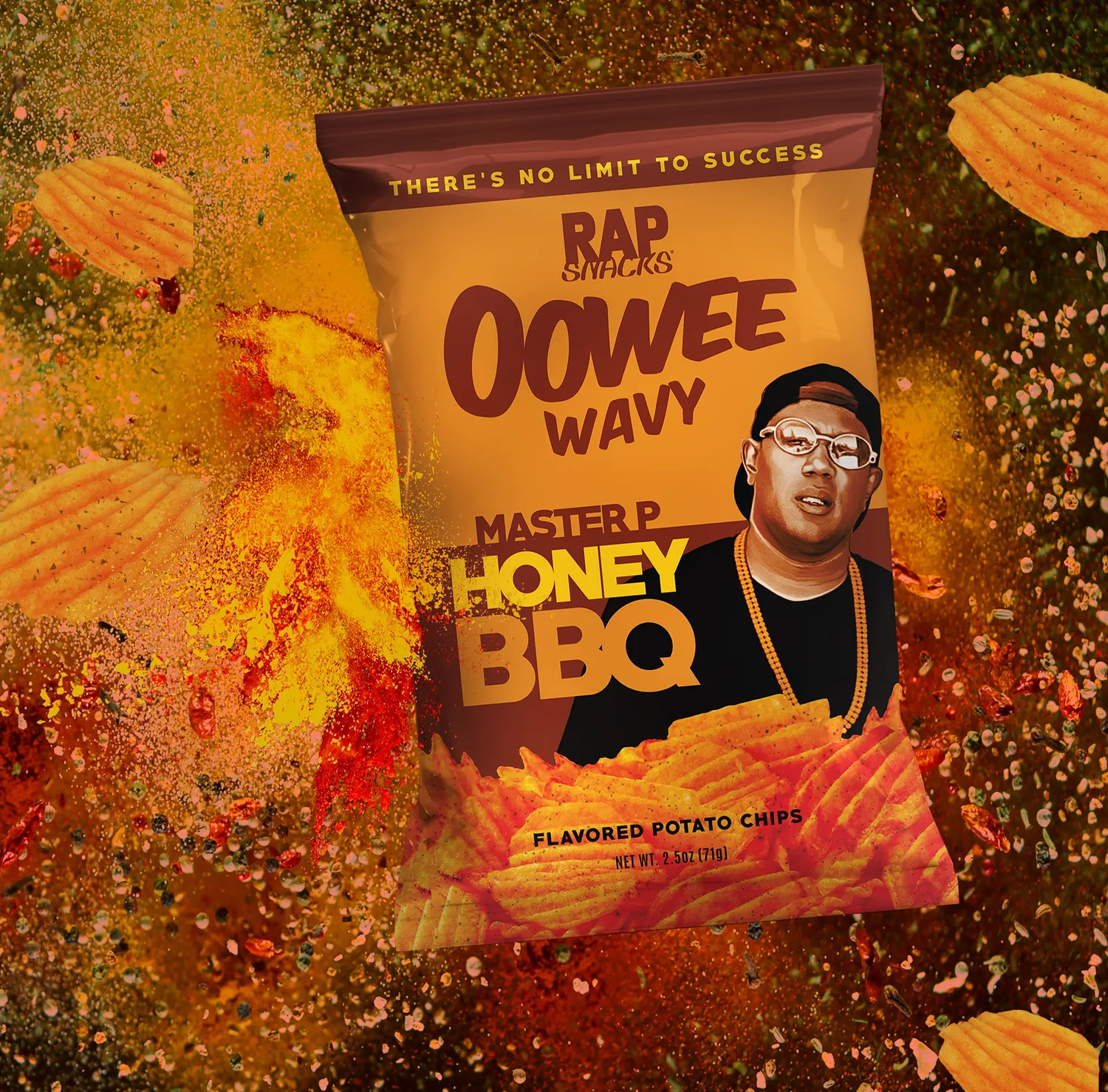 Rap Snacks Master P Honey BBQ potatischips honung