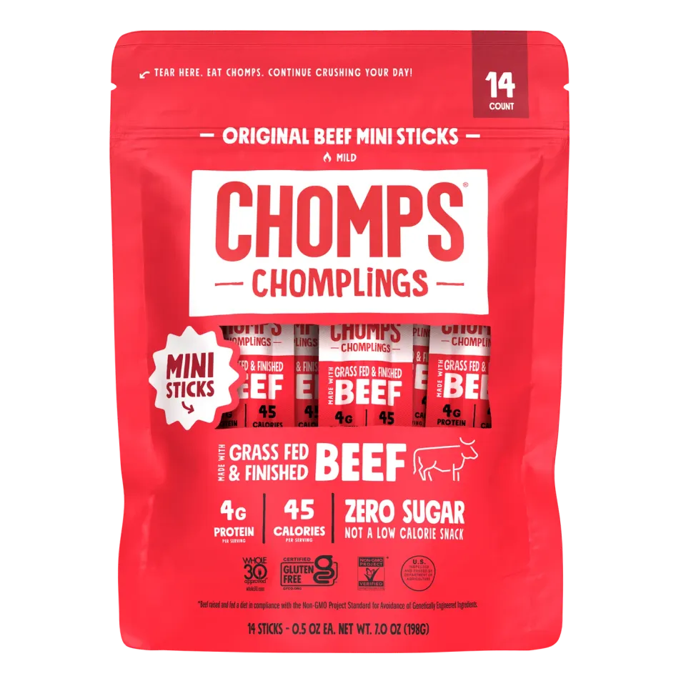 Chomps Chomplings Original Beef jerky