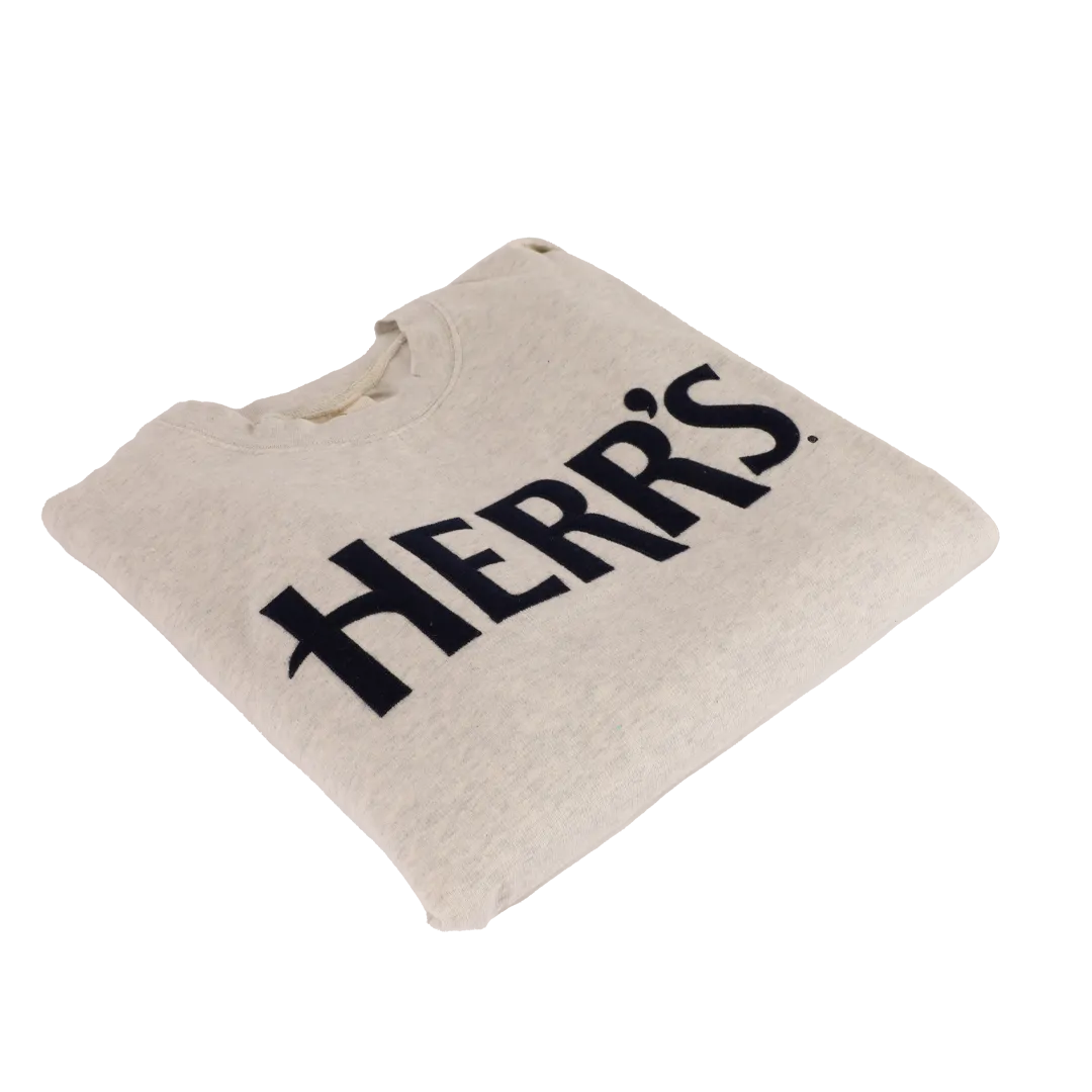Herr's Logo Crewneck sweatshirt bomullsblandning