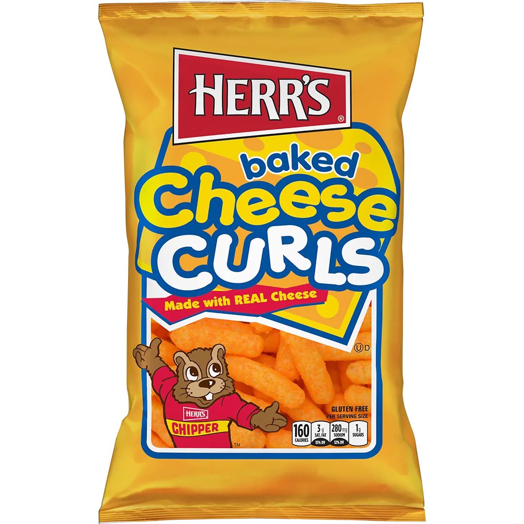 Herr's Cheese Curls ostbågar ostsmak