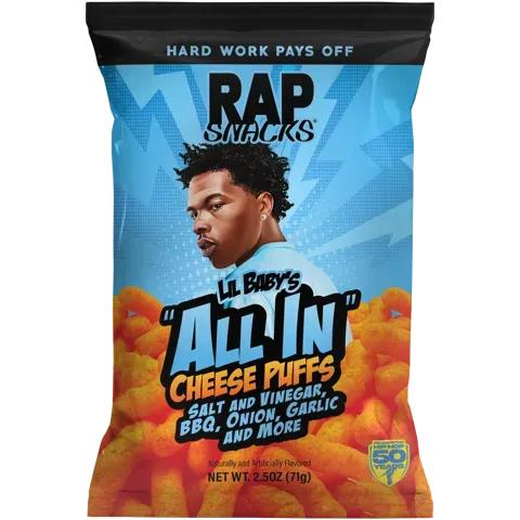 Rap Snacks All In Lil Baby ostpuffar salt kick