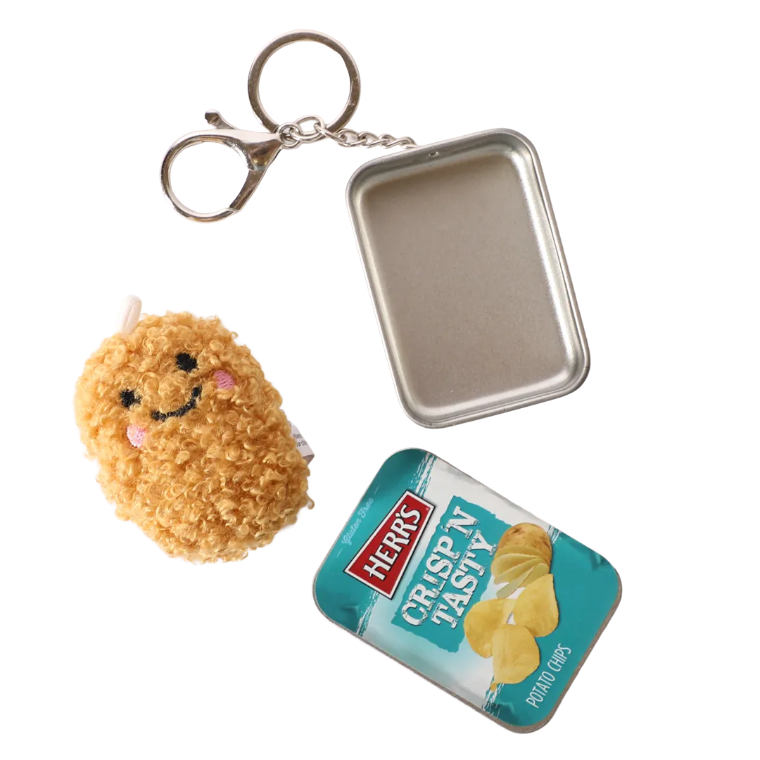 Herrs Emotional Support Potato gosedjursnyckelring