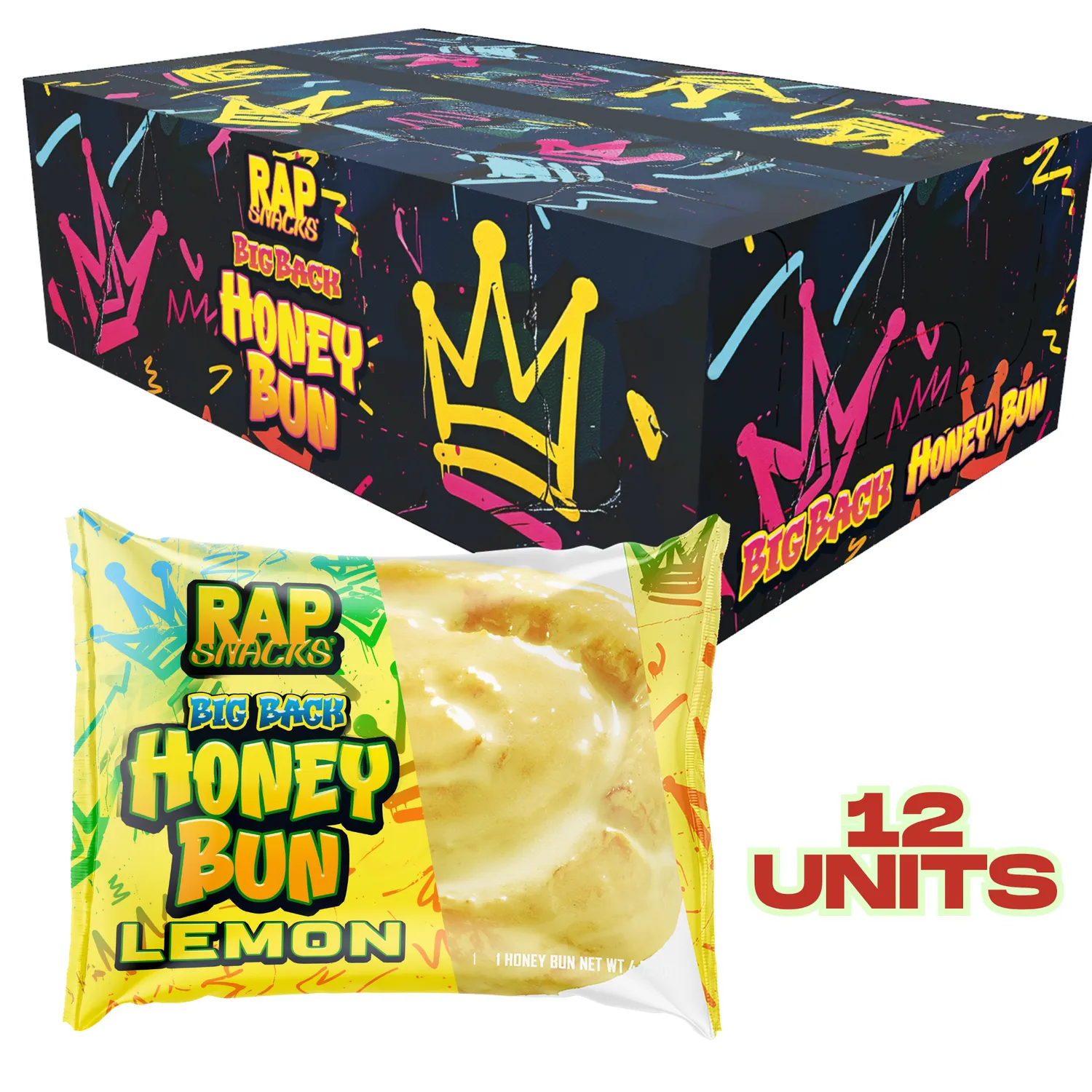 Rap Snacks Big Back Honey Buns