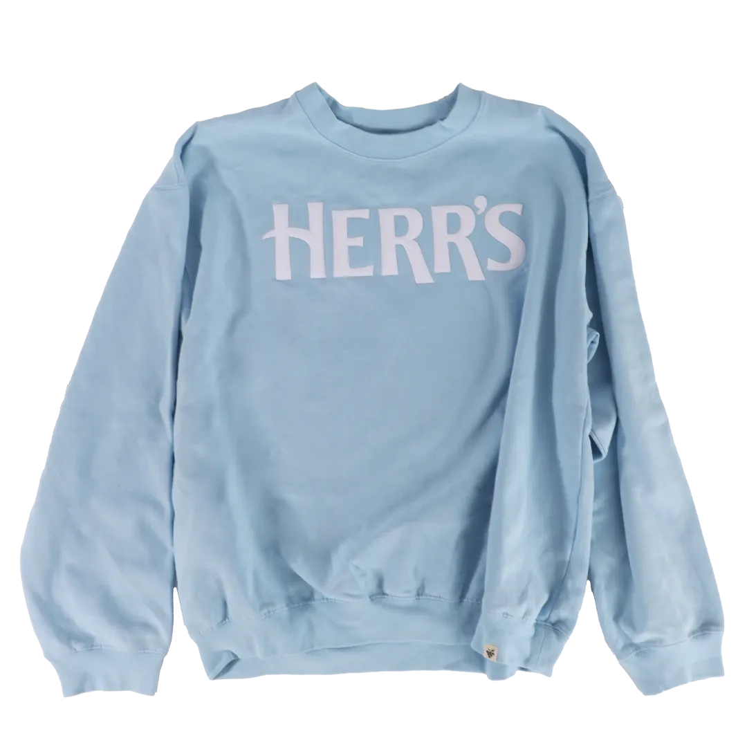 Herr's Logo Crewneck sweatshirt bomullsblandning