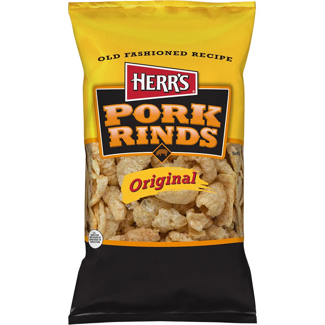 Herr's Smoked Barbecue Pork Rinds fläsksvålar
