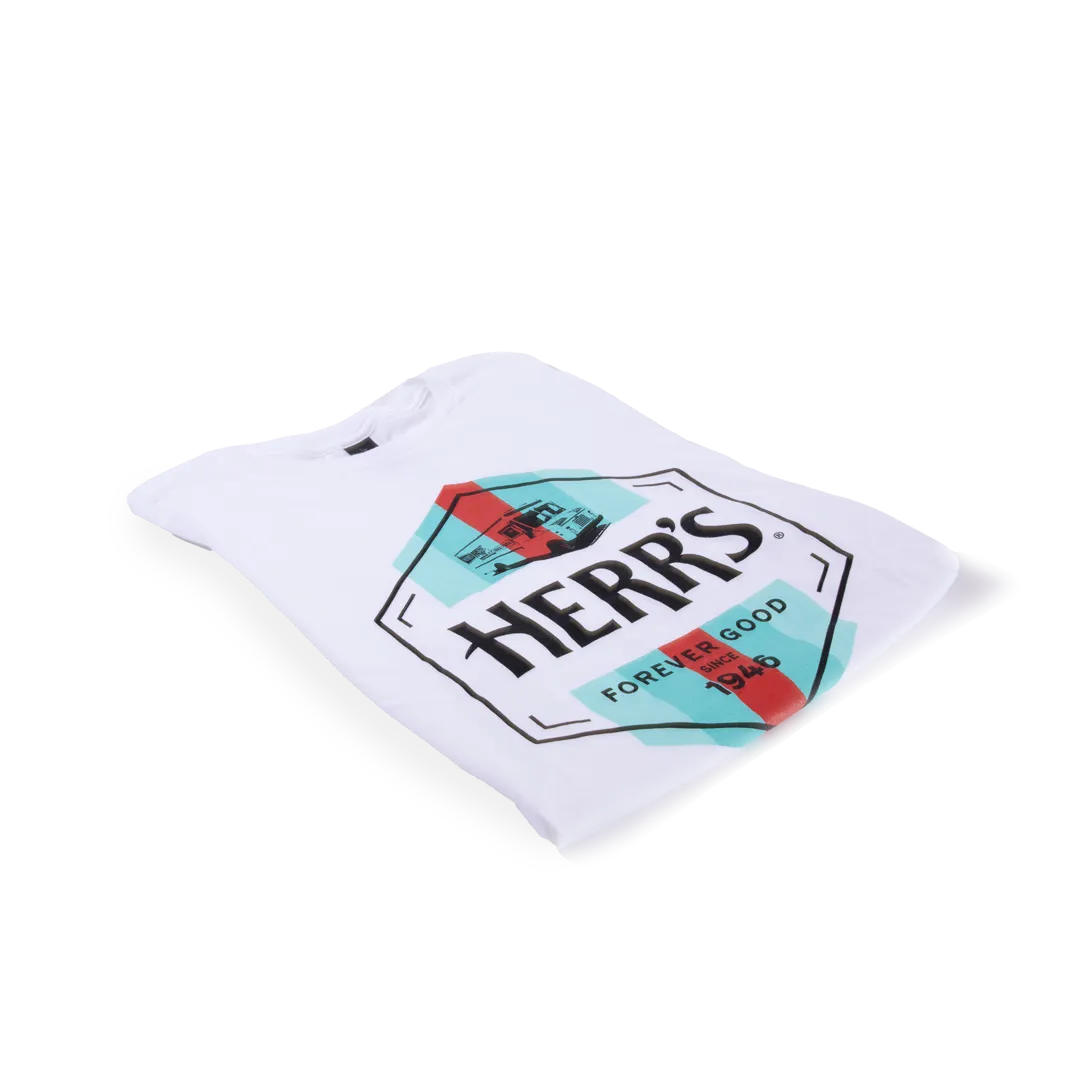 Herr's White Truck t-shirt vit 100% bomull