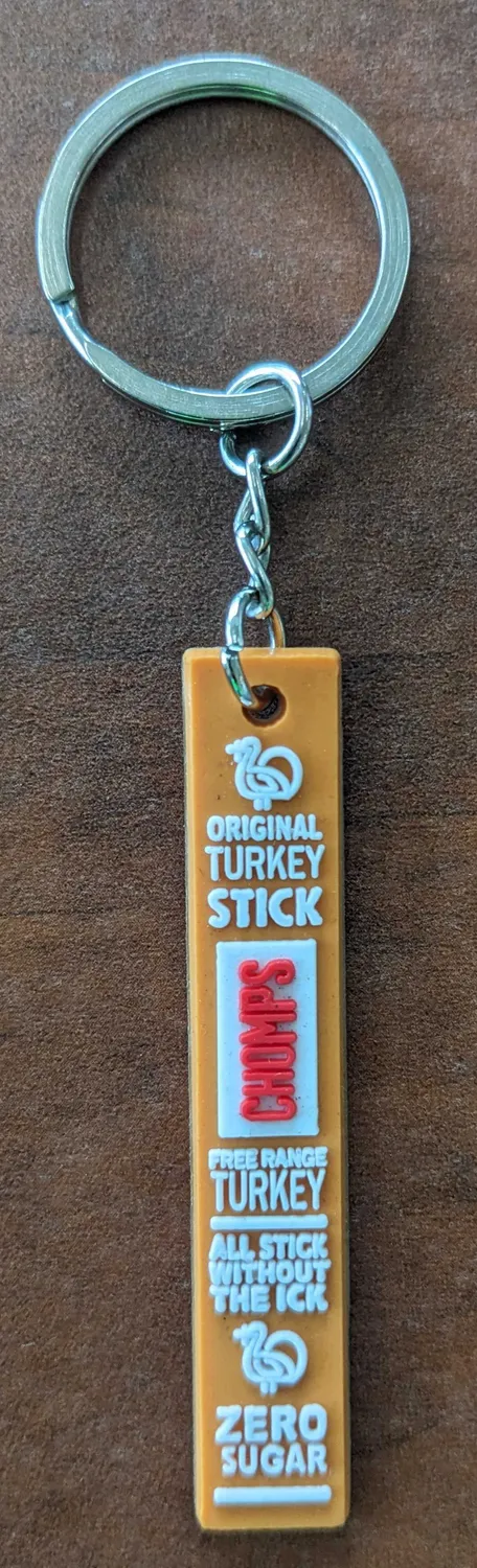 Chomps Keychains nyckelring köttformat