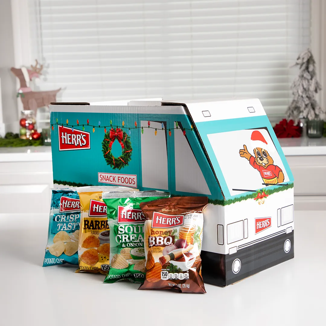 Herrs Holiday Snack Truck snacks 42-pack 1 oz
