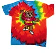 Kids Tie Dye Chipper t-shirt barn bomull