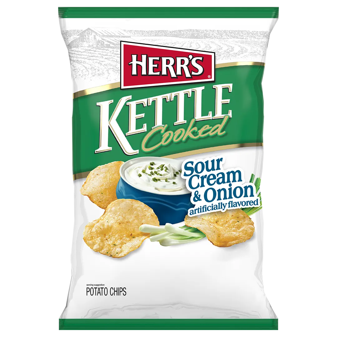 Herrs Kettle Cooked potatischips