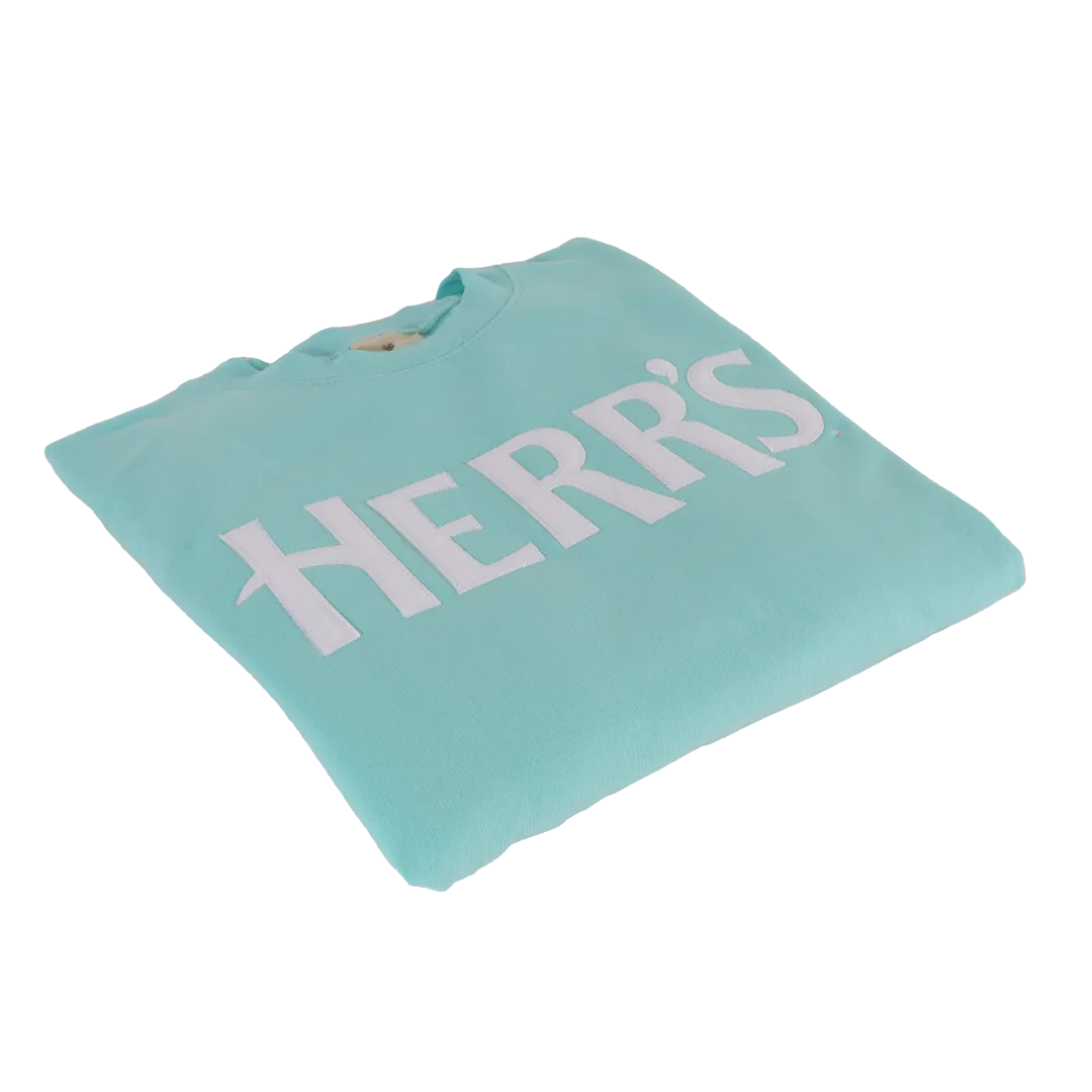 Herr's Logo Crewneck sweatshirt bomullsblandning