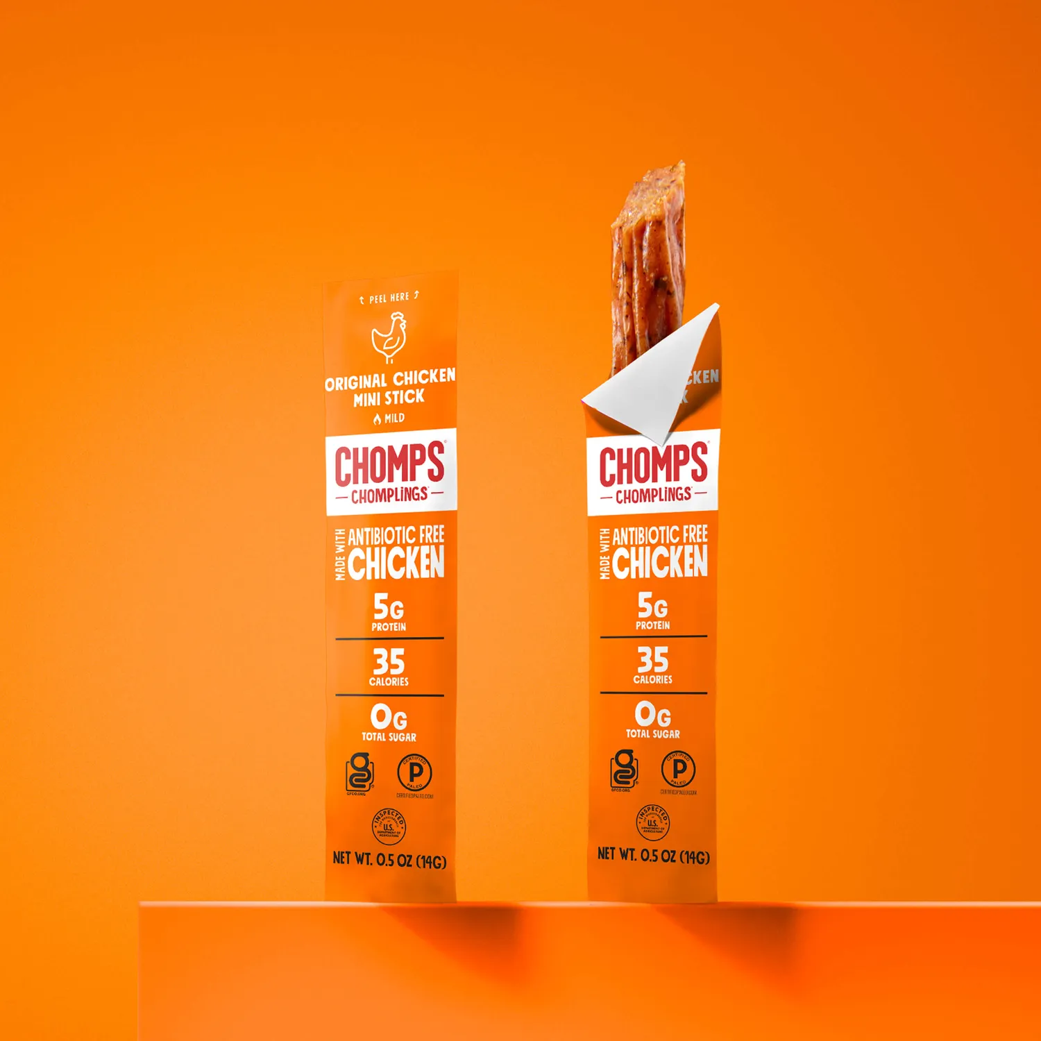 Chomps Original Chicken Chomplings chickenjerky