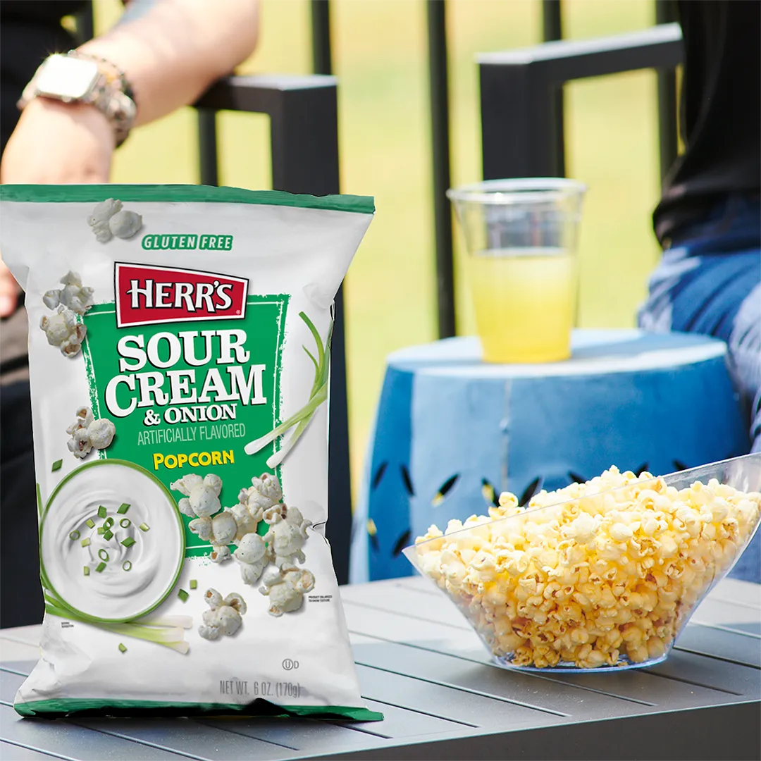 Herrs Sour Cream & Onion Popcorn popcorn