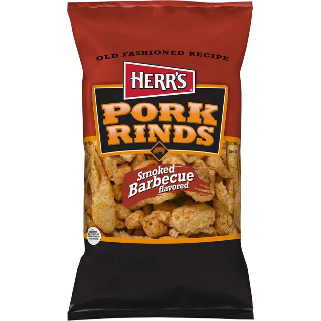 Herr's Smoked Barbecue Pork Rinds fläsksvålar