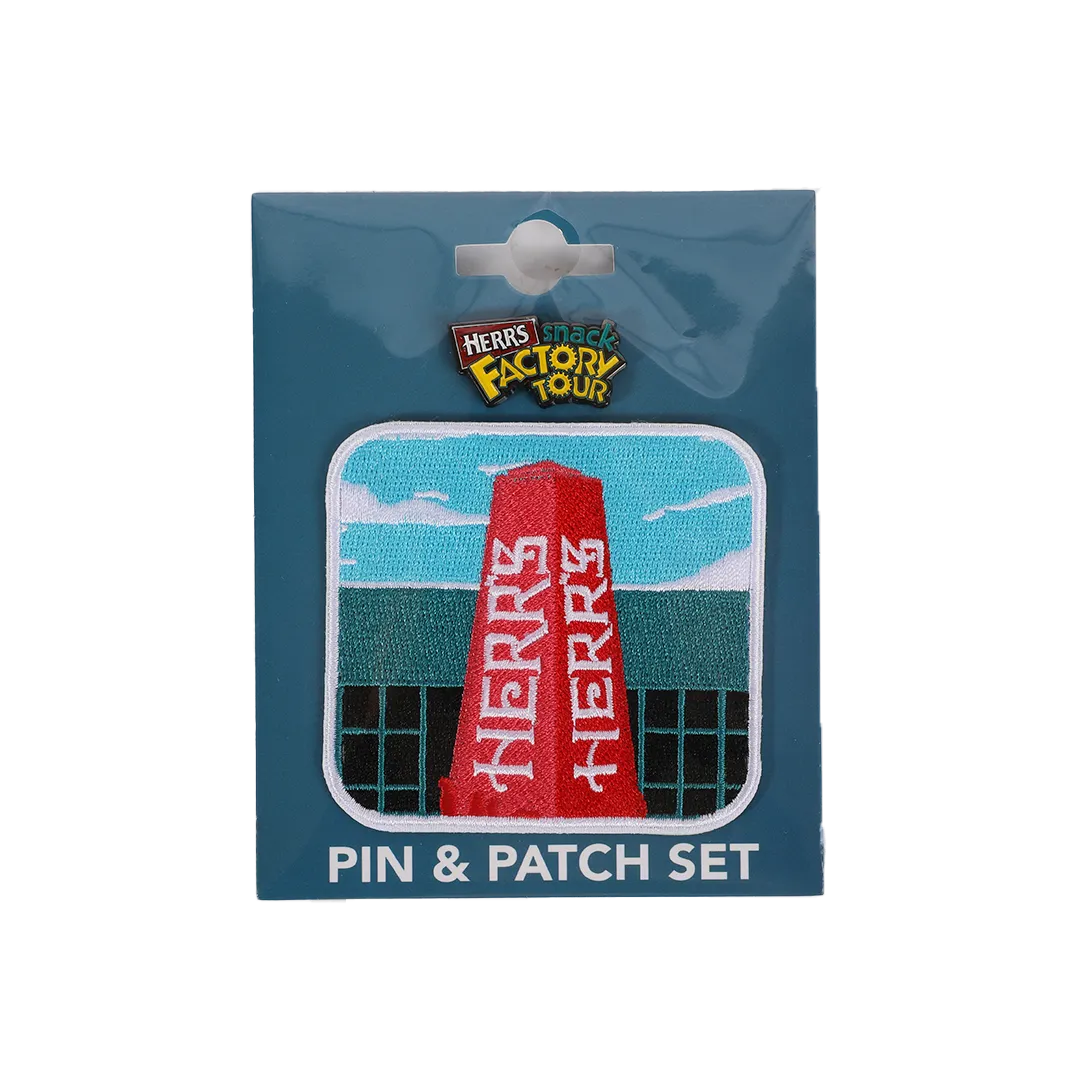 Herr's Pin and Patch Set tygmärke + pin