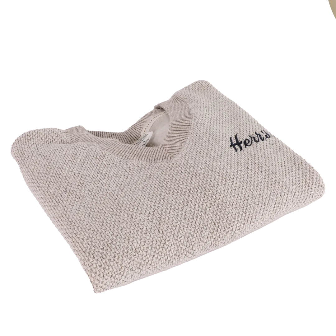 Herr's Women's Popcorn V-Neck tröja v-ringad bomull