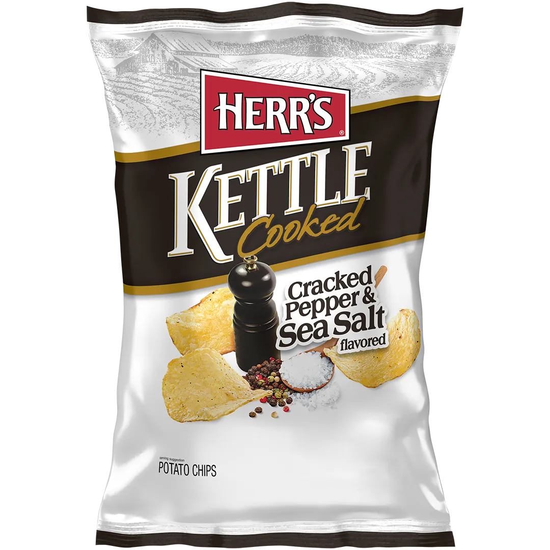 Herrs Kettle Cooked potatischips