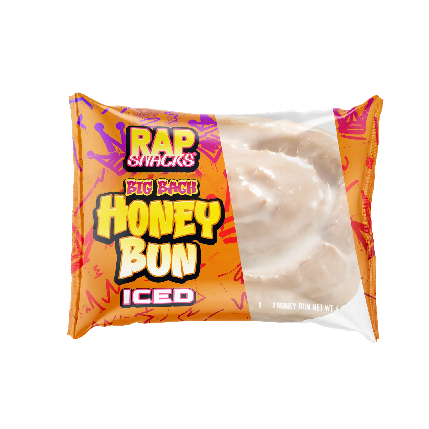 Rap Snacks Big Back Honey Buns