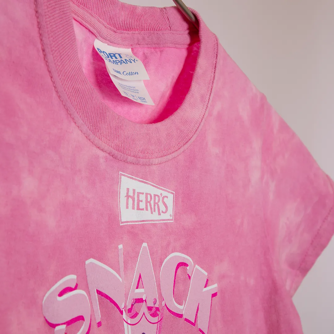 Herr's Snack Princess Kids T-Shirt barntröja rosa