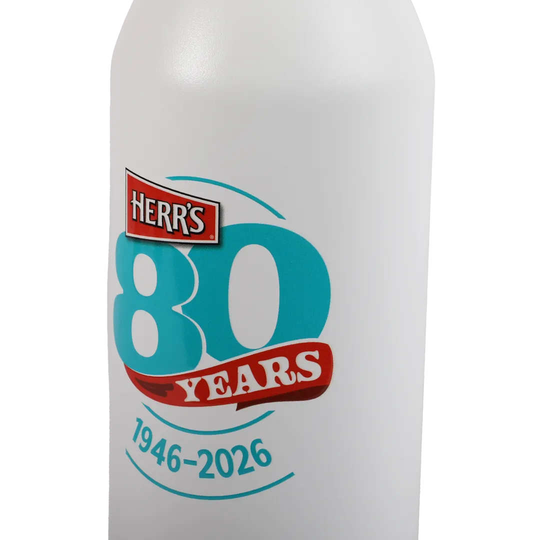 Herr's 80th Anniversary vattenflaska rostfri