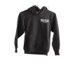Herr Angus Farm Kids Black Hoodie hoodie svart