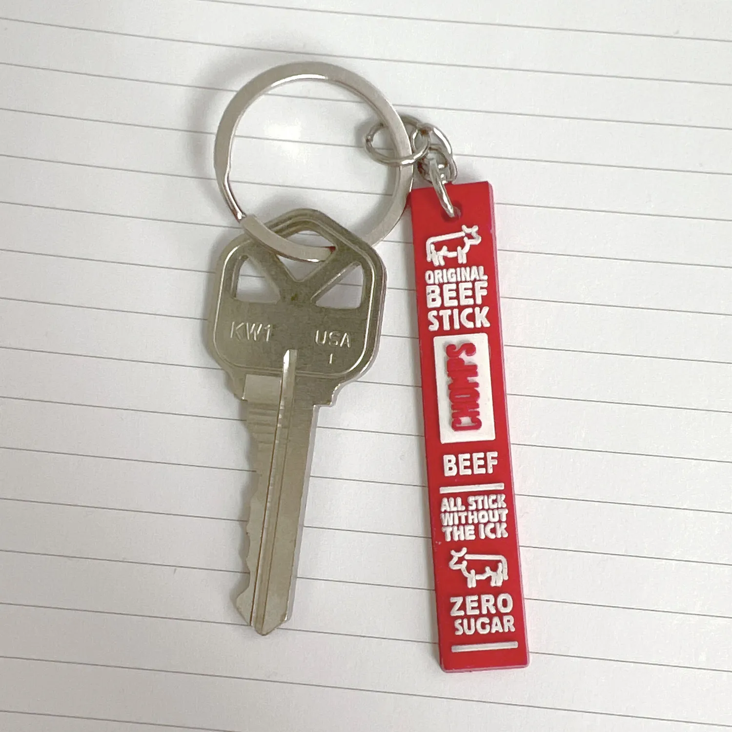 Chomps Keychains nyckelring köttformat
