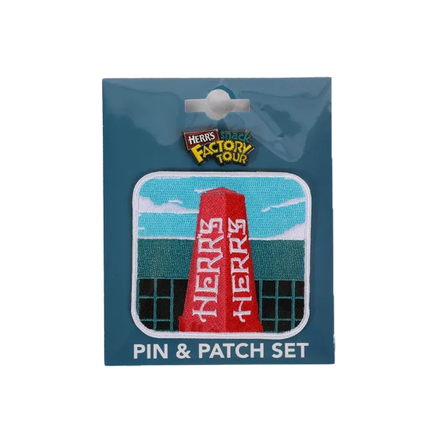 Herr's Pin and Patch Set tygmärke + pin