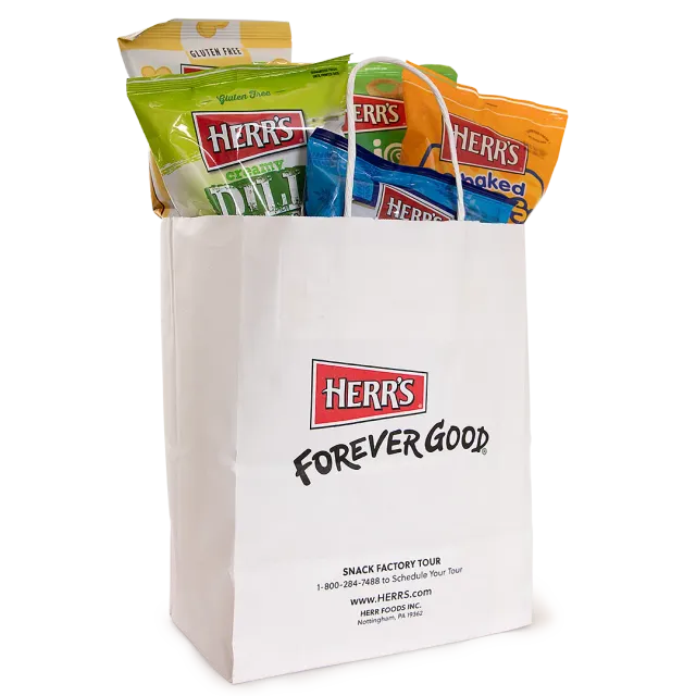 Herr's Flavor Pack snacks presentpåse 10-pack mix