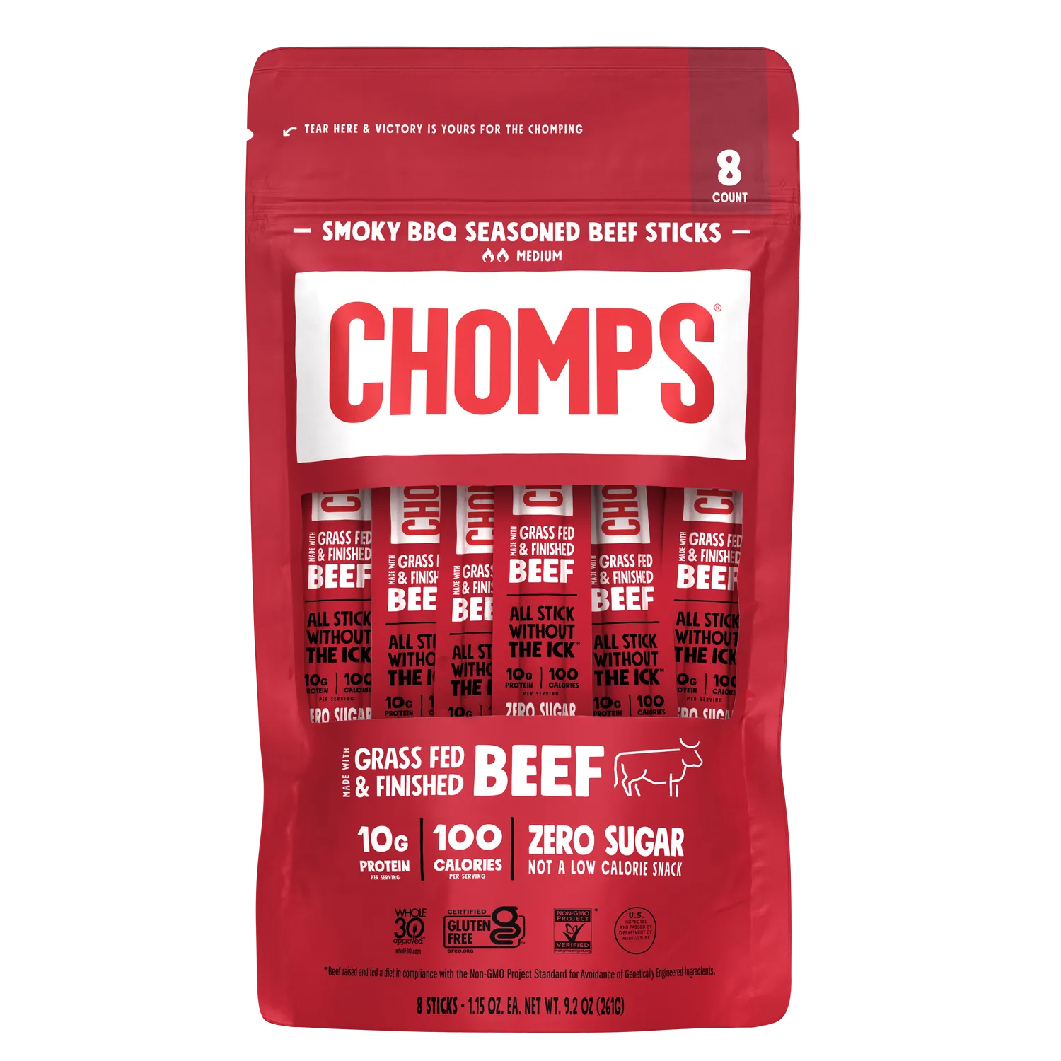 Chomps köttsnack protein