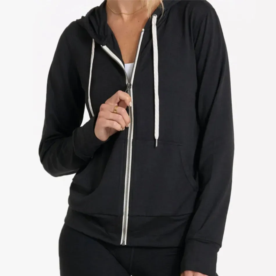 Chomps Vuori Logo Full Zip sweatshirt med dragkedja
