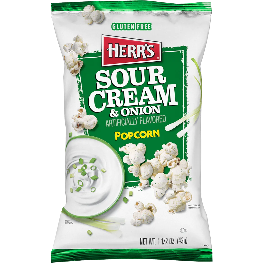 Herrs Sour Cream & Onion Popcorn popcorn