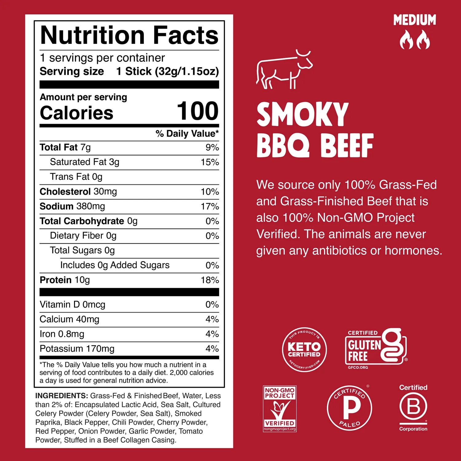 Chomps Trial Pack beef jerky
